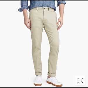 J. Crew Slim Fit Flex Khaki Pant